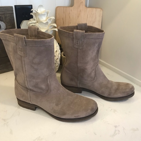 suede slouch boots womens